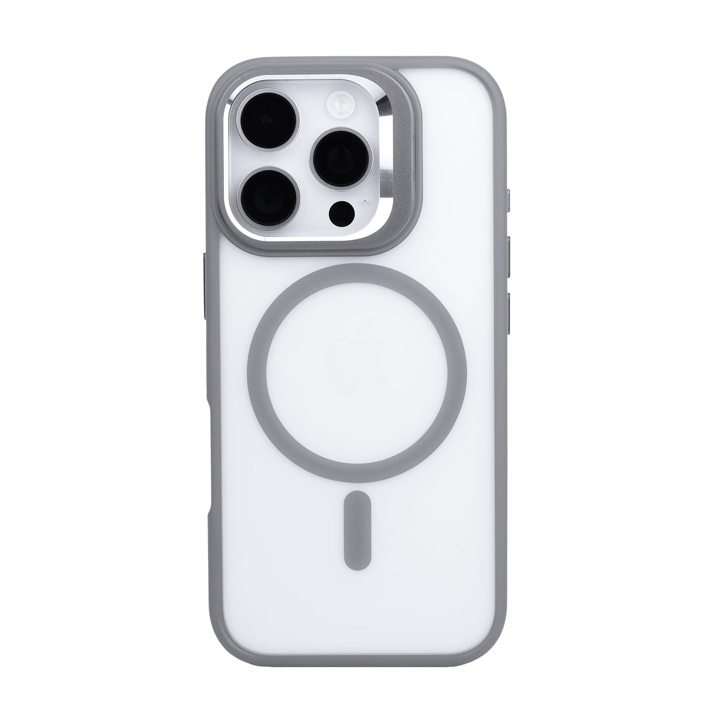 Tekne Matt MagSafe Case for iPhone 16 Pro | Matte Finish | MagSafe Compatible & Scratch-Resistant - Grey