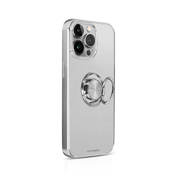 HYPHEN Ring Case - Silver - iPhone 14 Pro Max - 6.7